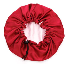 Charger l'image dans la galerie, Bonnet en satin réglable & réversible