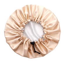 Charger l'image dans la galerie, Bonnet en satin réglable & réversible