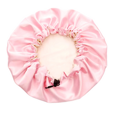 Charger l'image dans la galerie, Bonnet en satin réglable & réversible