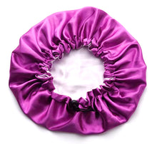 Charger l'image dans la galerie, Bonnet en satin réglable & réversible